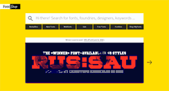Desktop Screenshot of fontshop.com