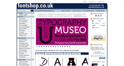 Desktop Screenshot of fontshop.co.uk